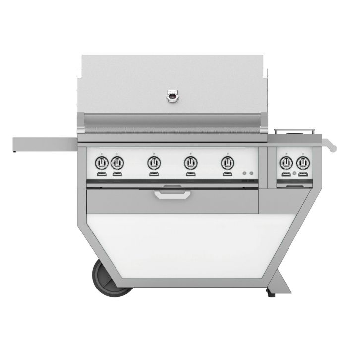 Hestan Deluxe 42-Inch Natural Gas Grill W/ Sear Burner, Rotisserie & Double Side Burner