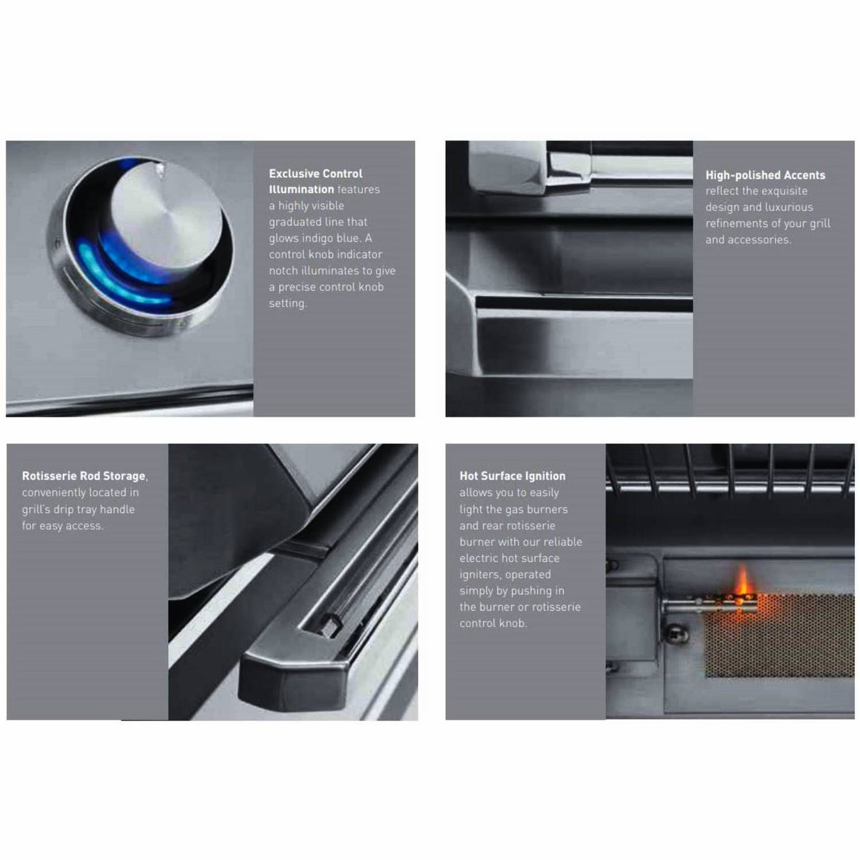 Twin Eagles 54-Inch 4-Burner Built-In Gas Grill with Sear Zone & Two Infrared Rotisserie Burners