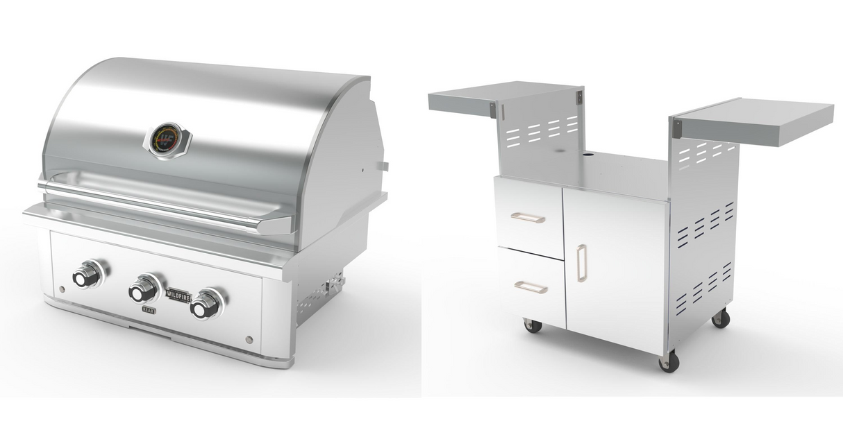 Wildfire Ranch Pro 30” Freestanding Gas Grill