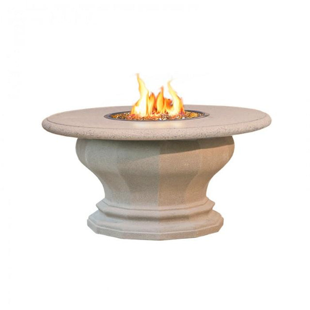 American Fyre Designs Inverted Fire Table with Concrete Top