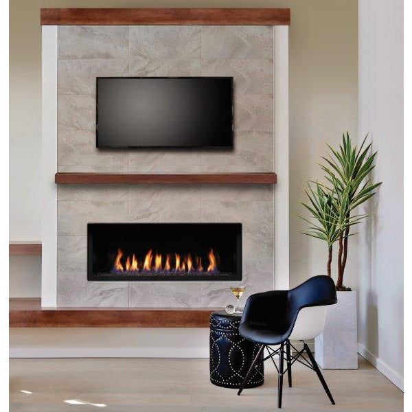 Marquis Serene 60" Direct Vent Linear Gas Fireplace ZCVRB60