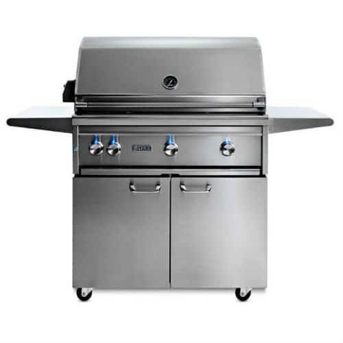 Lynx Professional 36" All Infrared Trident Gas Grill With Rotisserie