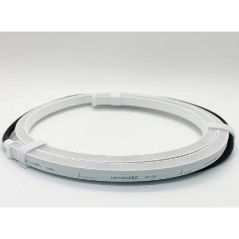 Lumien Linear, Integrated Non-Modular, Silicone-Injected - White, Side-Flex - 20' Section, 40W, 3000K, 10-15V