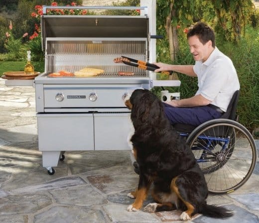 Lynx Sedona L601ADA 36-Inch ADA Freestanding Gas Grill with Cart