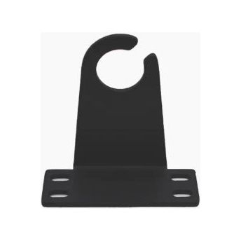 Lumien Accessory, Stainless Steel with Black Powder Coat, Gutter Mount Bracket