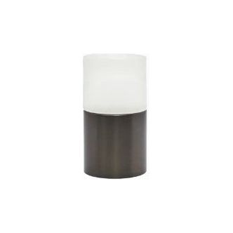 Lumien Accessory. Brass Micro Bollard Component, 360 Frosted with No Topper