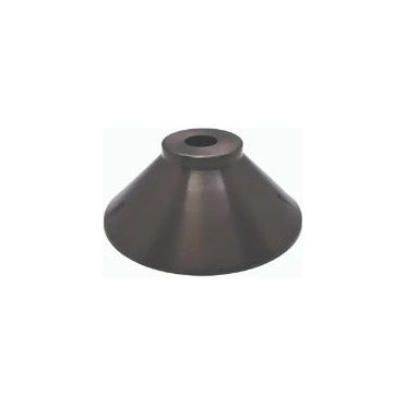 Lumien Accessory, Brass Micro Shade Component, Flat Top Dome