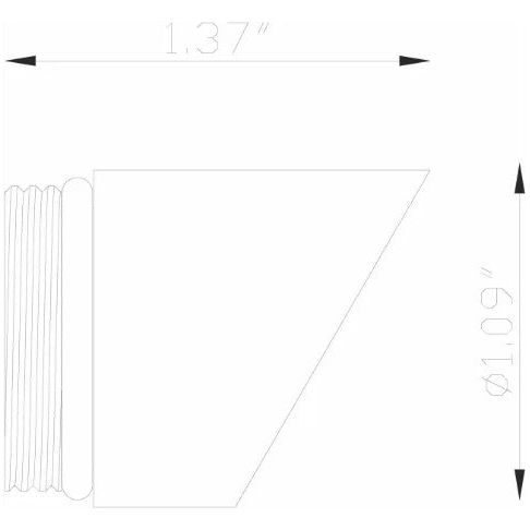 Lumien Nano, Shroud, 60 Degree Uplight Shroud Only