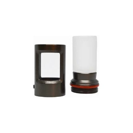 Lumien Accessory, Brass Nano Path Light Bollard Component, (2) 90 Openings