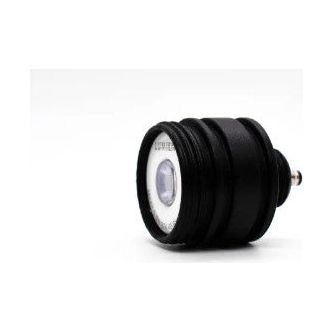 Lumien Black Aluminum Micro Module, 3.5 Watts, 325 Lumens, 10-15V, 40 Beam Spread, 2700K