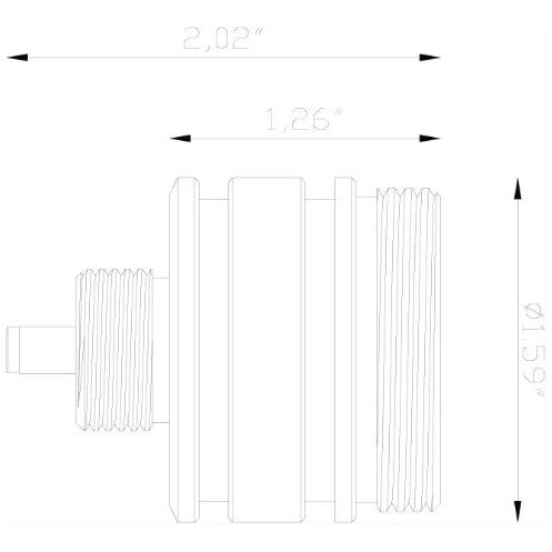 Lumien Brass Micro Module, LumienPRO (RGBW), 3 Watts, 158 Lumens, 10-15V, 40 Beam Spread, 3000K, Antique Finish