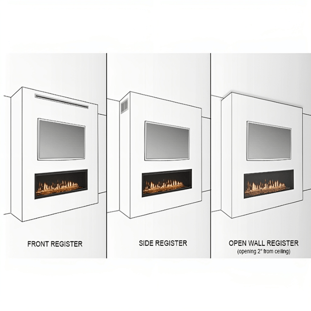 Majestic Passive Heat Vent Trim Kit for 70" Front Discharge PH-FRTTRIM-72