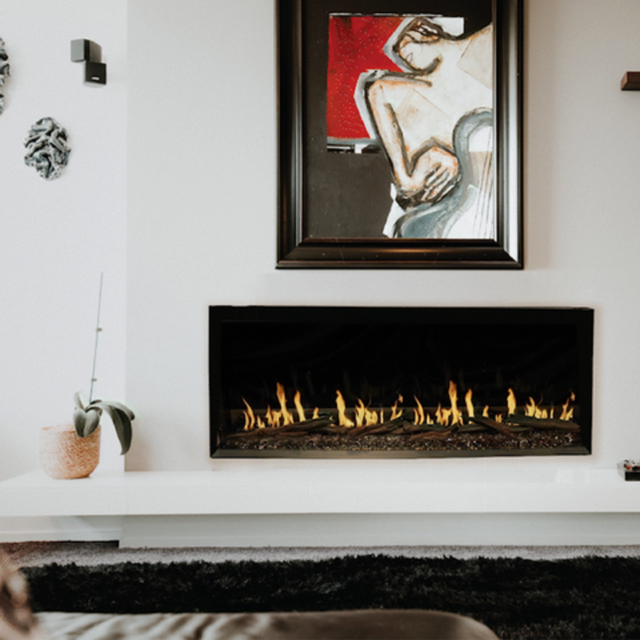 Modern Flames Orion Multi 100" Virtual Fireplace Recessed Mount