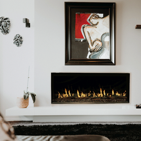 Modern Flames Orion Multi 100" Virtual Fireplace Recessed Mount