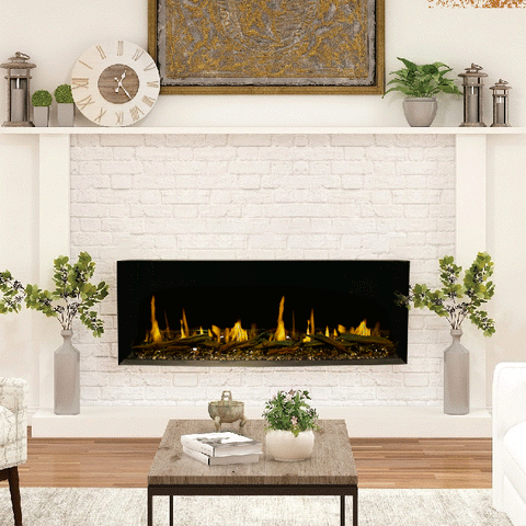 Modern Flames Orion Multi 100" Virtual Fireplace Recessed Mount