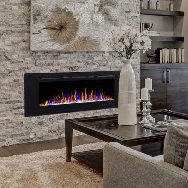 Modern Flames Challenger 50" Built-in Wall Mount/Recessed Linear Electric Fireplace