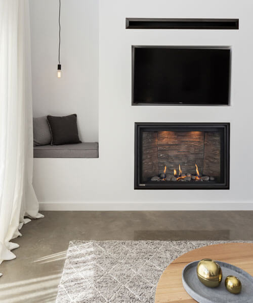 Montigo DelRay 36 Linear Direct-Vent Gas Fireplace - DRL3613NI