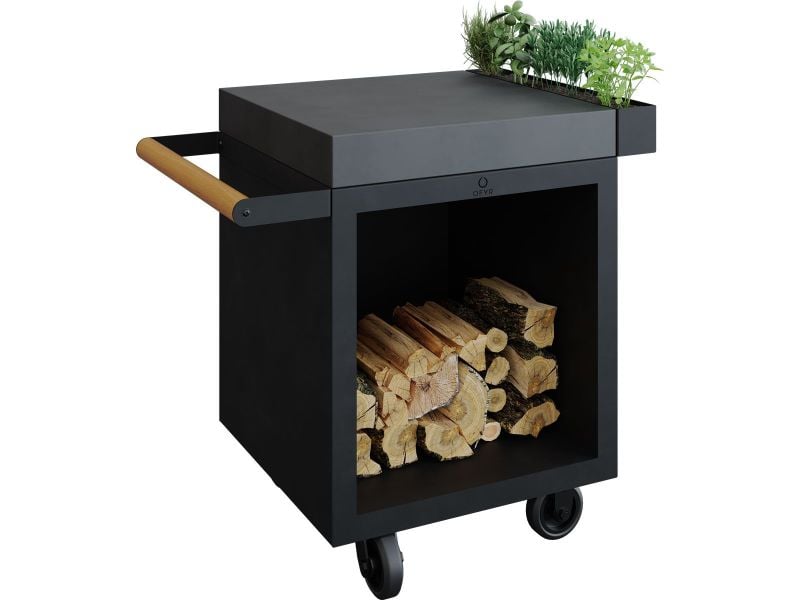 Ofyr Mise en Place Table Black 65 PRO Dark Grey Ceramic