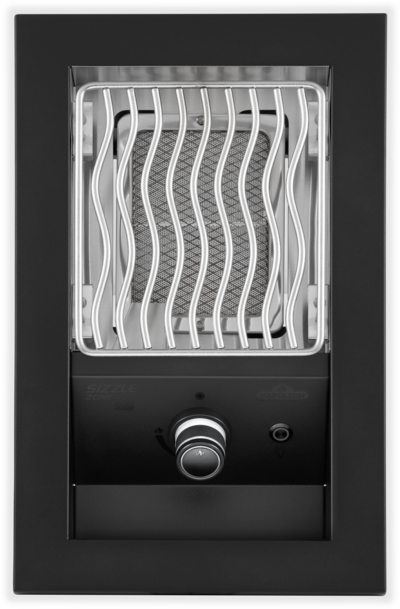 Napoleon BIB10IRNMK natural gas infrared side burner in matte black