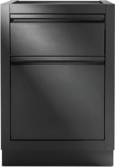 Napoleon IM-WDC-MK-1 OASIS matte black waste drawer cabinet