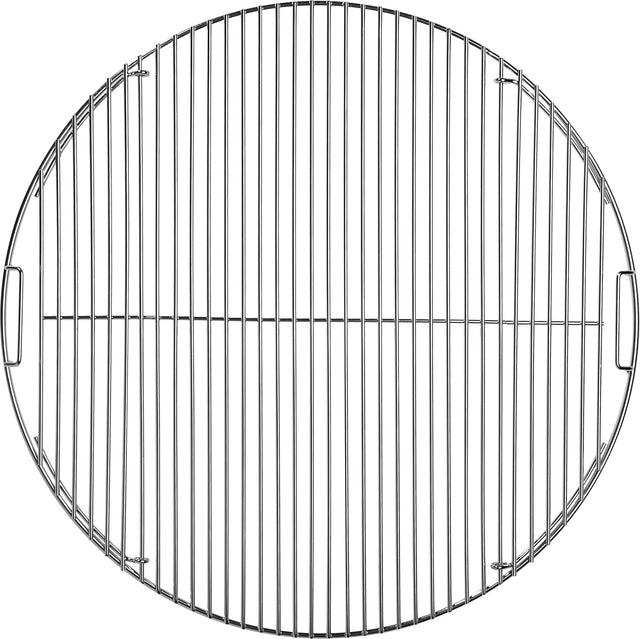 Napoleon S83040 hinged stainless steel grid for compatible 22-inch charcoal kettles