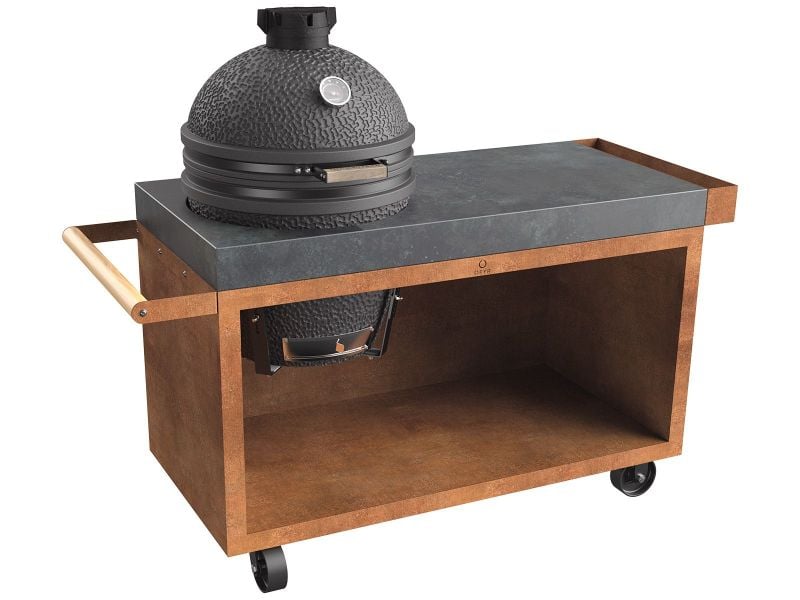 Ofyr Kamado Table Corten 135 PRO