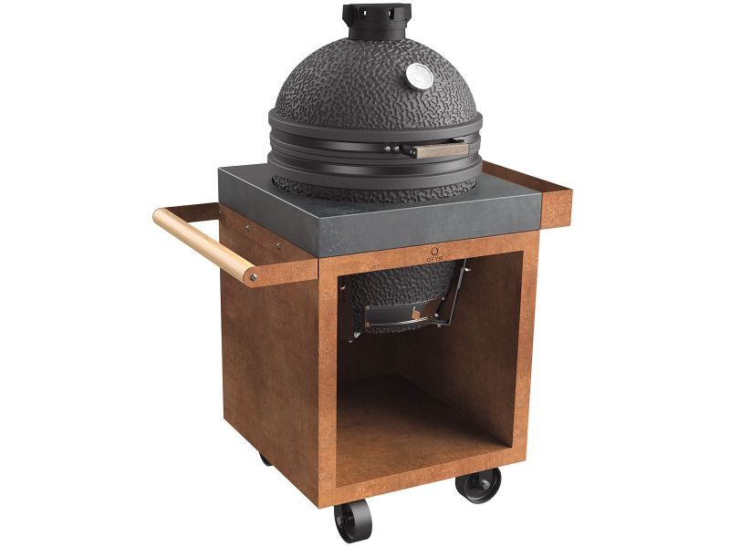 Ofyr Kamado Table Corten 65 PRO Concrete