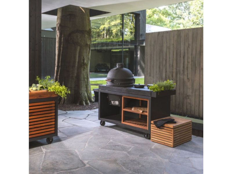 Ofyr Kamado Table Black 135 PRO