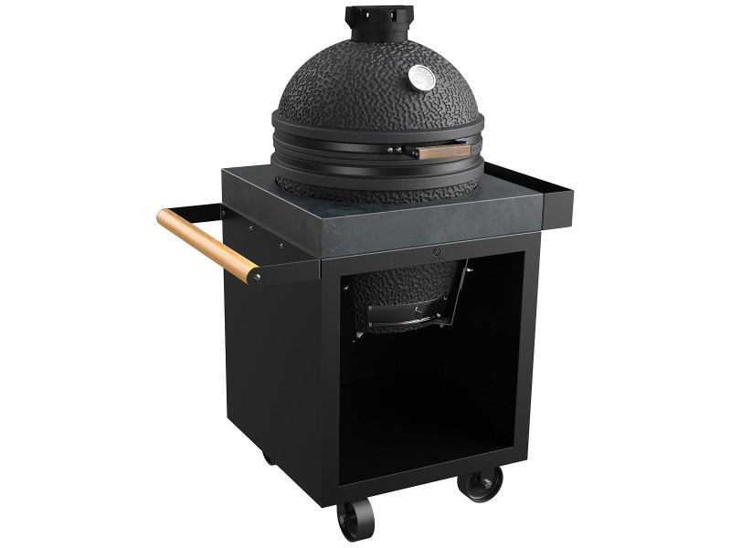 Ofyr Kamado Table Black 65 PRO Concrete