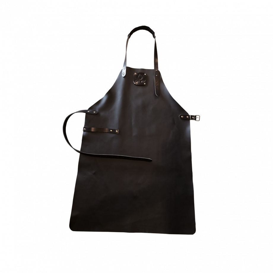 OFYR Leather Apron Black