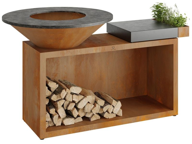 Ofyr Island Corten 100 Ceramic Dark Grey