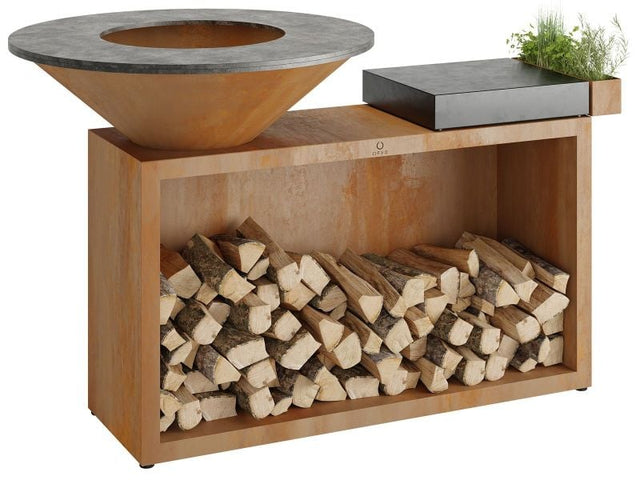 Ofyr Island Corten 85 Ceramic Dark Grey