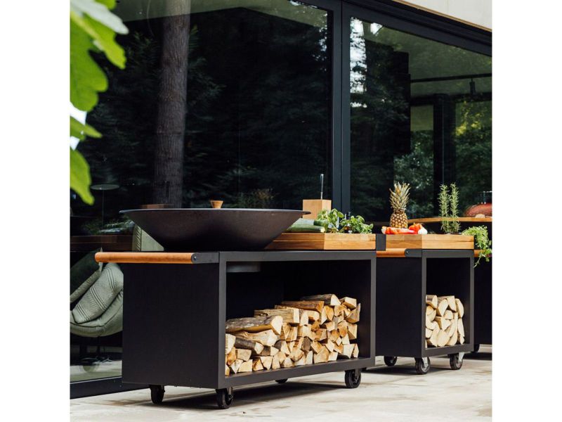 Ofyr Island Black 100 PRO Teak Wood