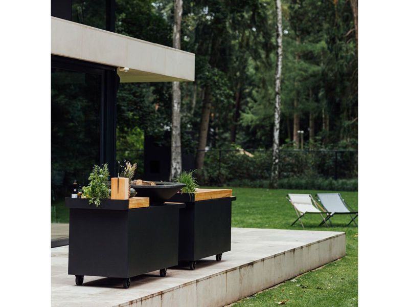 Ofyr Island Black 100 PRO Teak Wood