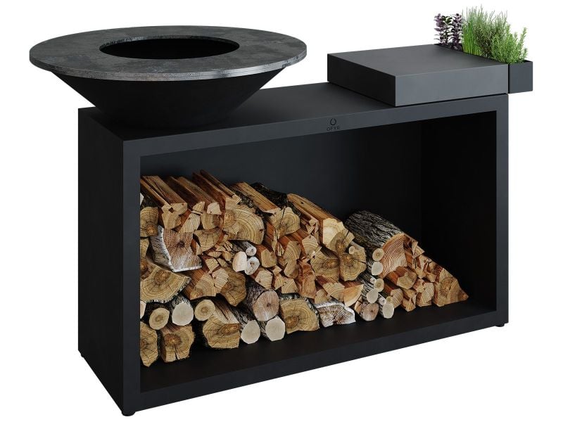 Ofyr Island Black 85 Ceramic Dark Grey