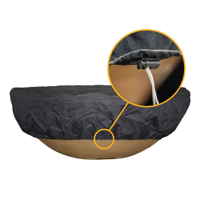 Square 50 x 50-inch Canvas Fire Pit Cover OPT-CVR-5050