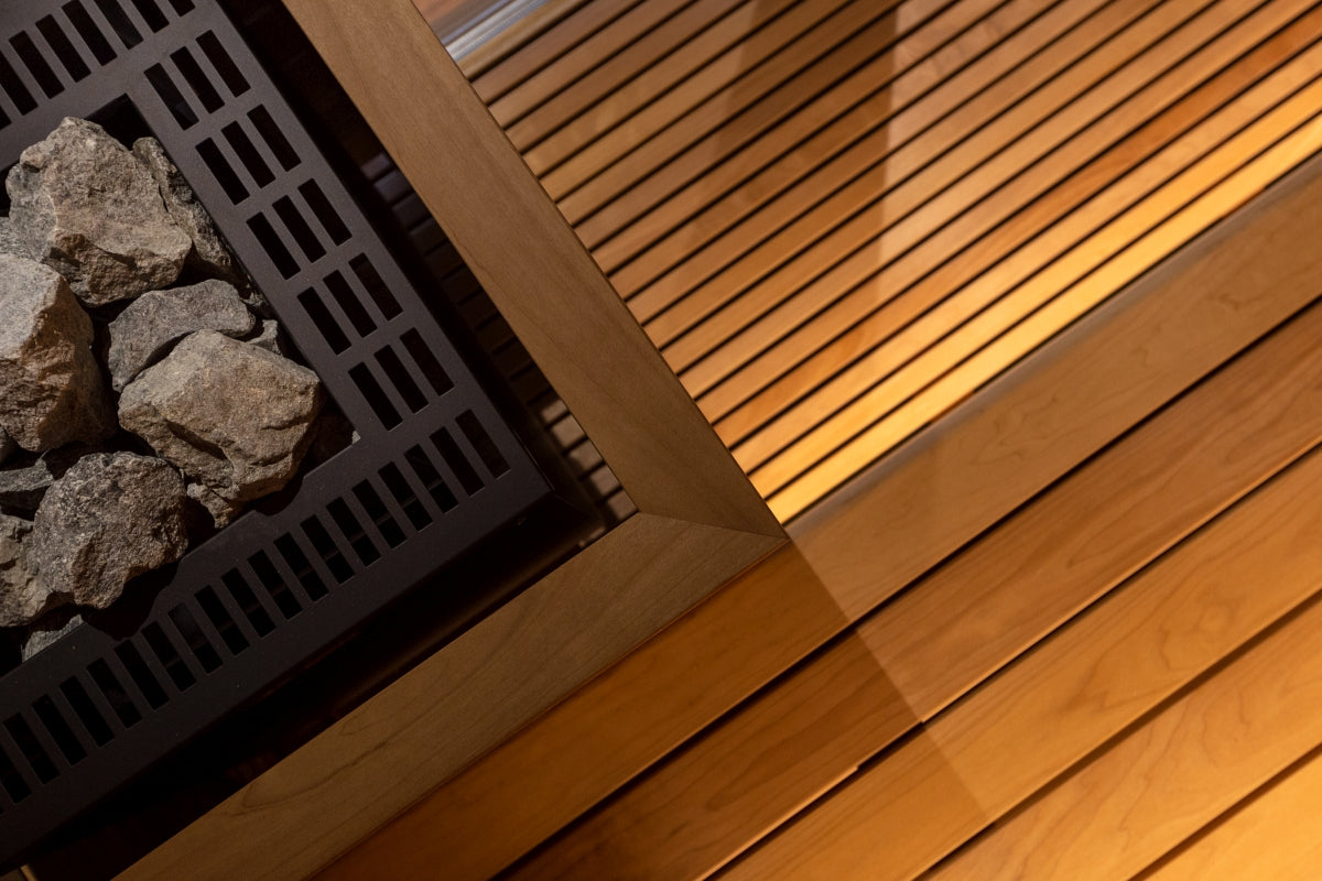 Auroom Arti Outdoor Sauna by Thermory