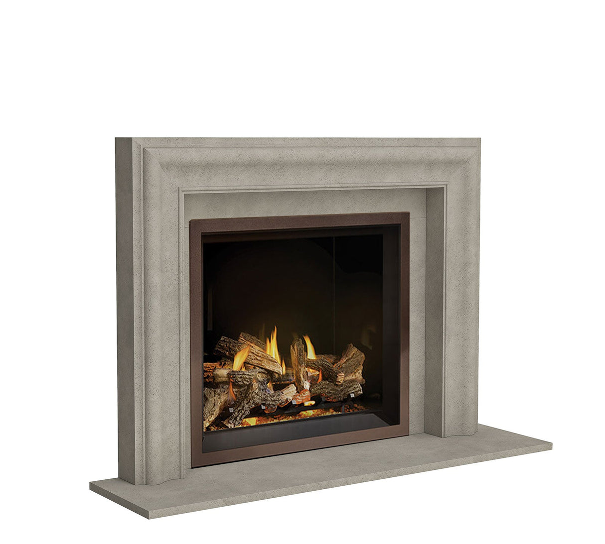 Omega Fireplace Mantel Surround (Cast Stone) 4115.7 GS