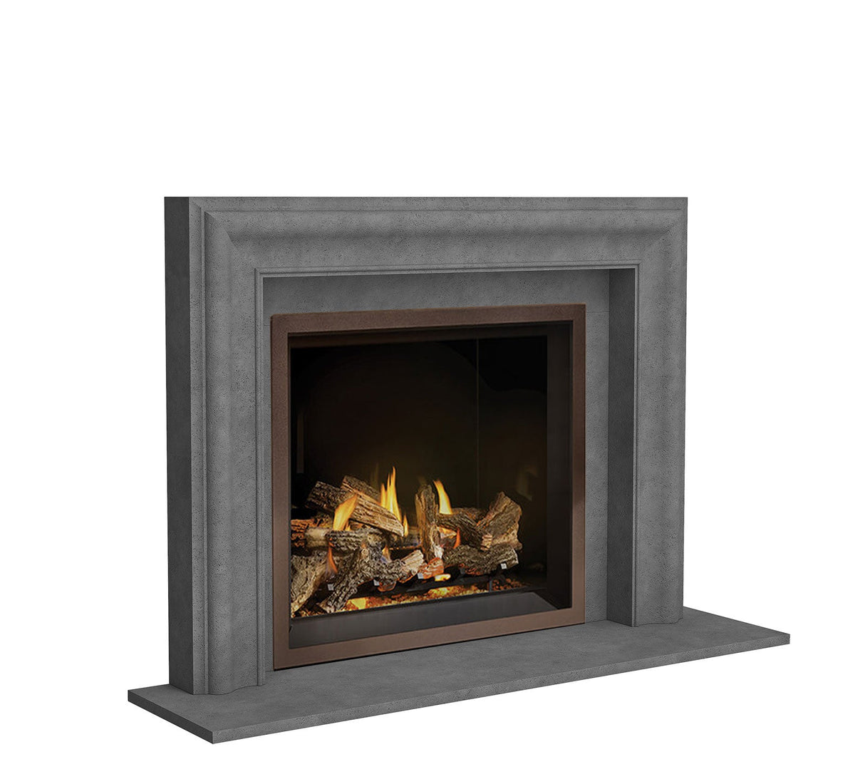 Omega Fireplace Mantel Surround (Cast Stone) 4115.7 GS