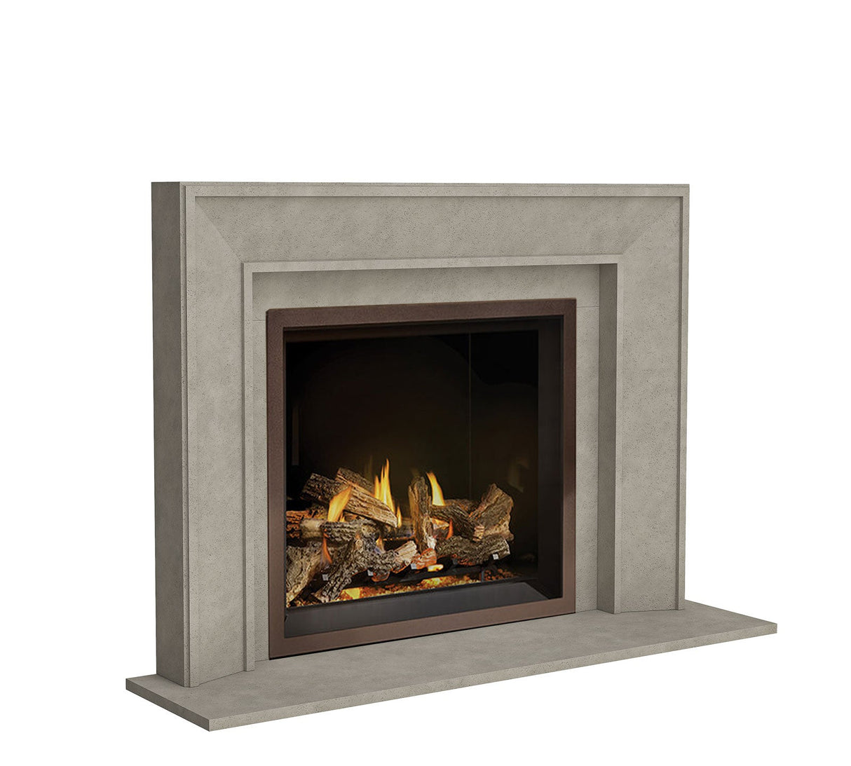 Omega Fireplace Mantel Surround (Cast Stone) 4116.8 GS