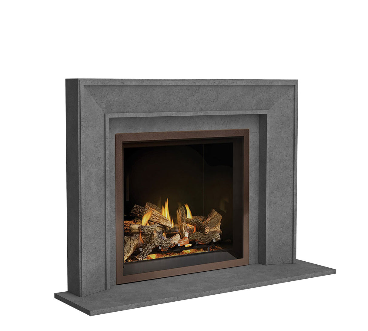 Omega Fireplace Mantel Surround (Cast Stone) 4116.8 GS