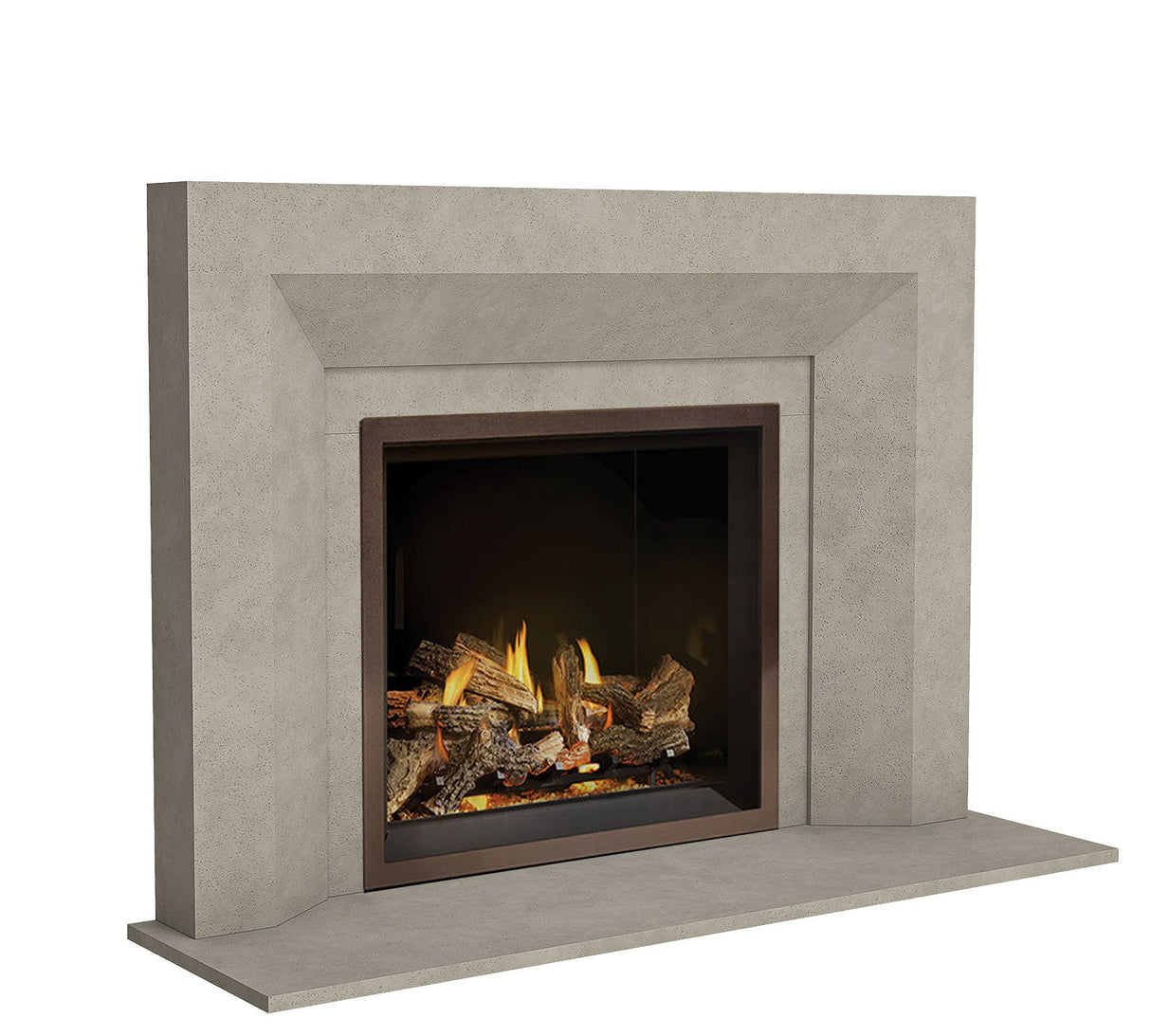 Omega Fireplace Mantel Surround (Cast Stone) 4143.12 GS