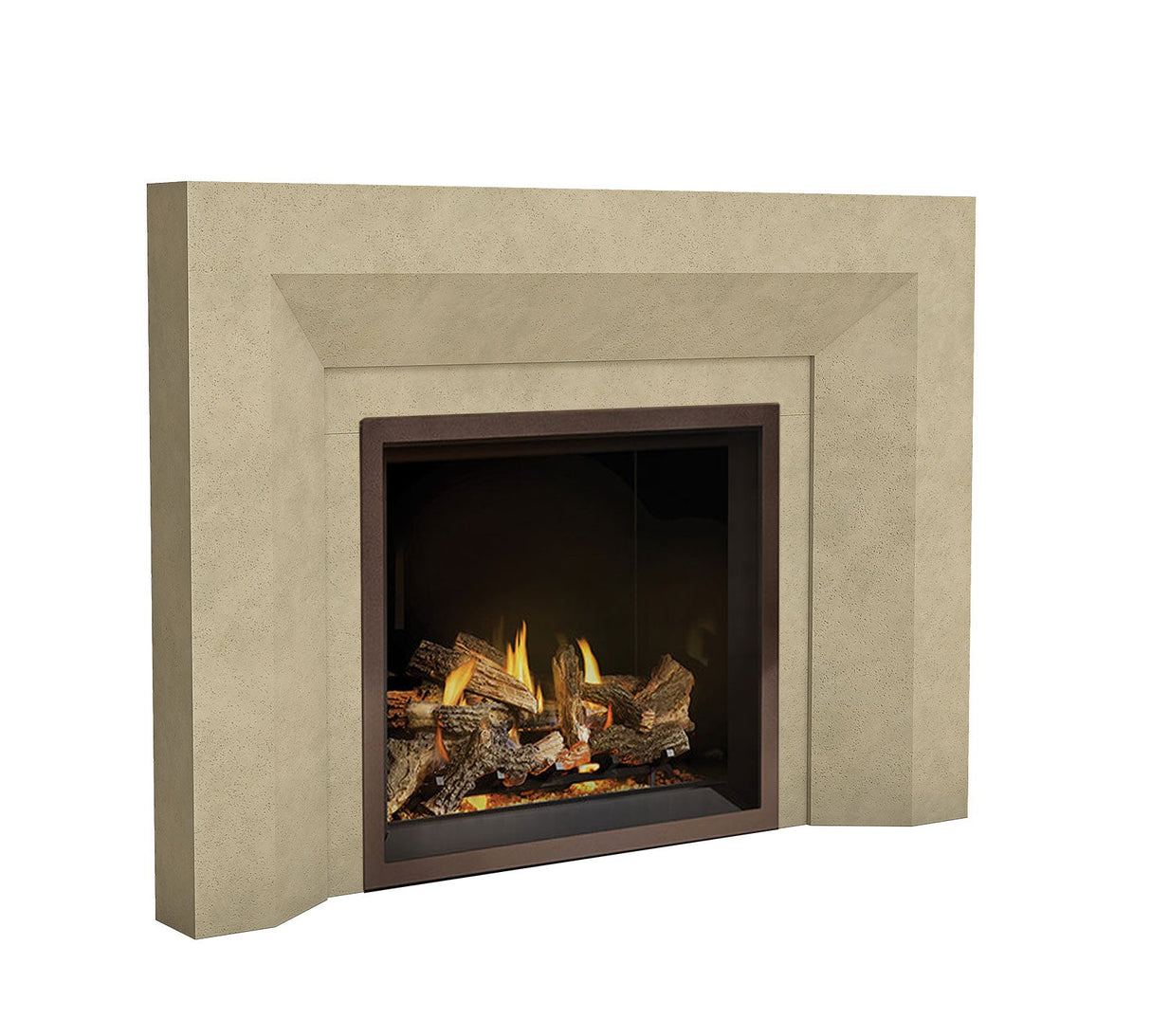 Omega Fireplace Mantel Surround (Cast Stone) 4143.12 GS