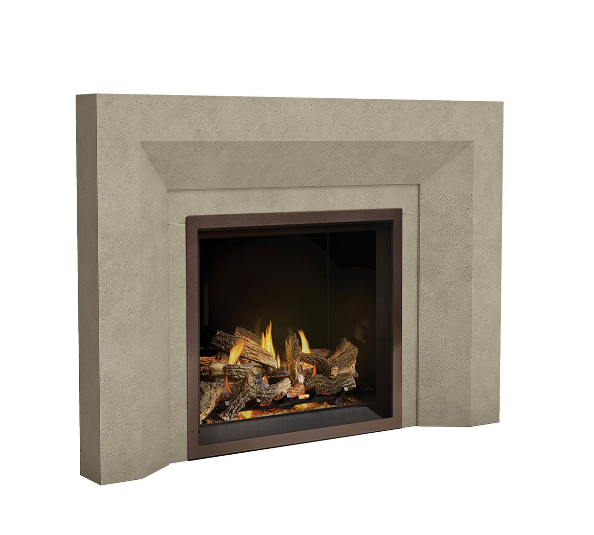Omega Fireplace Mantel Surround (Cast Stone) 4143.12 GS