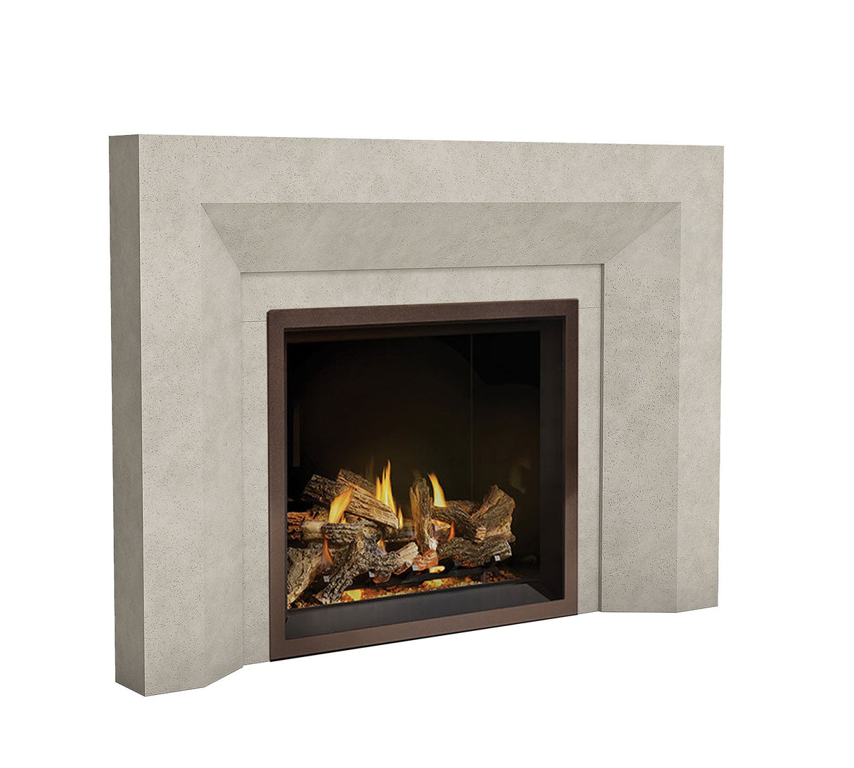 Omega Fireplace Mantel Surround (Cast Stone) 4143.12 GS