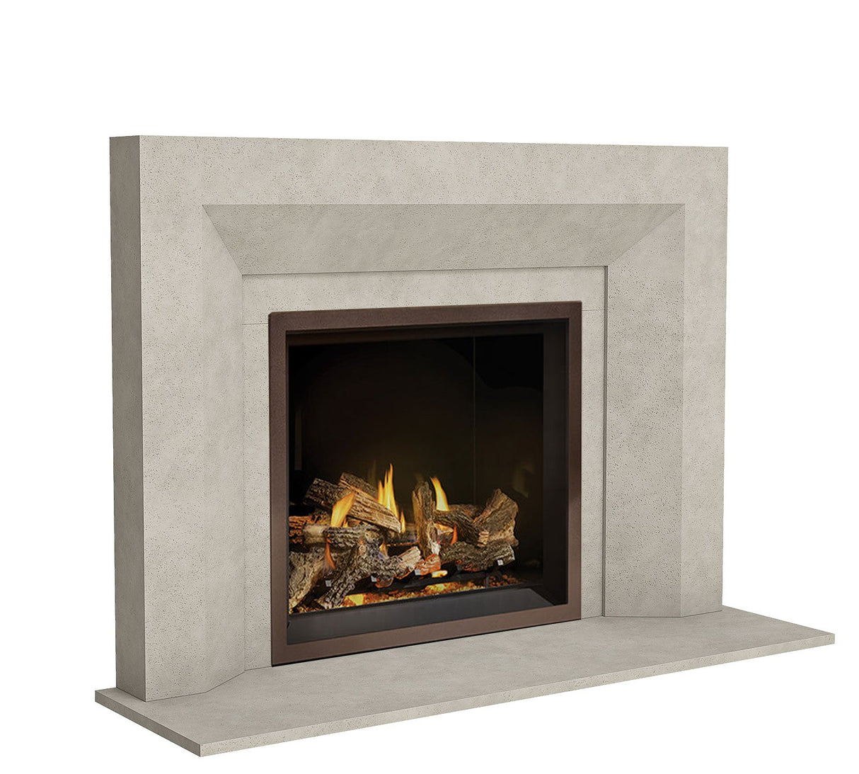 Omega Fireplace Mantel Surround (Cast Stone) 4143.12 GS