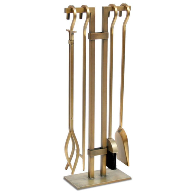 Pilgrim - 10" 4-Piece Burnished Brass Sinclair Tool Set