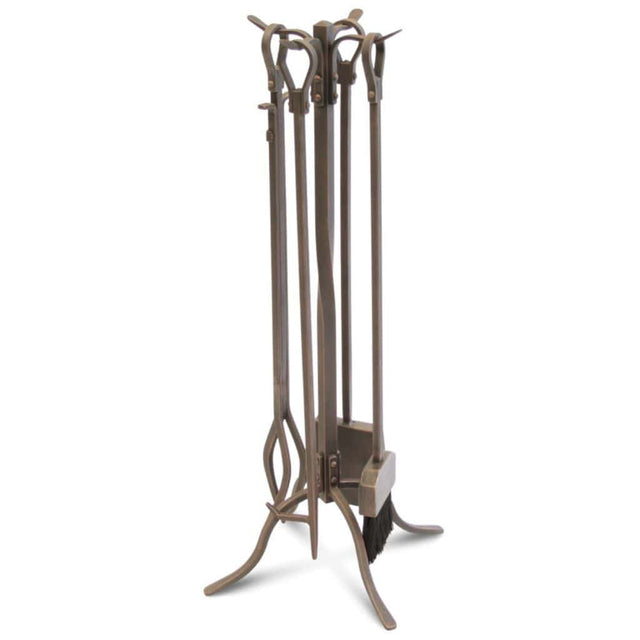 Pilgrim - 11" 4-Piece Distressed Bronze Old World Vintage Tool Set
