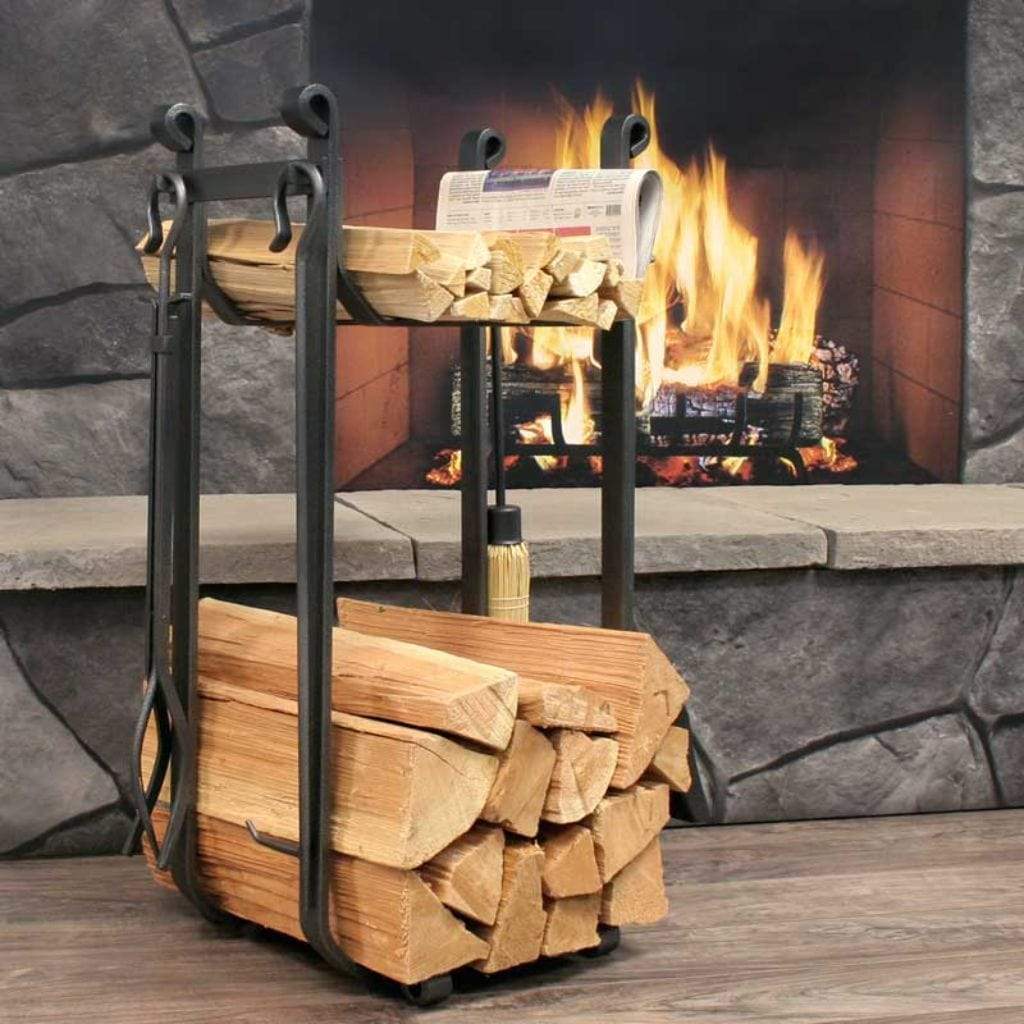 Pilgrim - 12" Vintage Iron Forged Iron Hearth Center