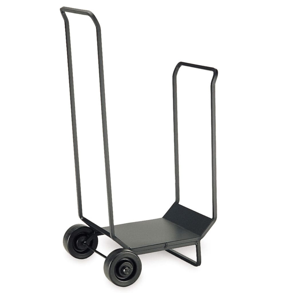 Pilgrim - 17" Black Traditional Wood Cart